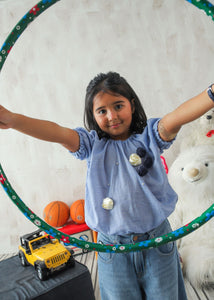 Light Blue Halter Top