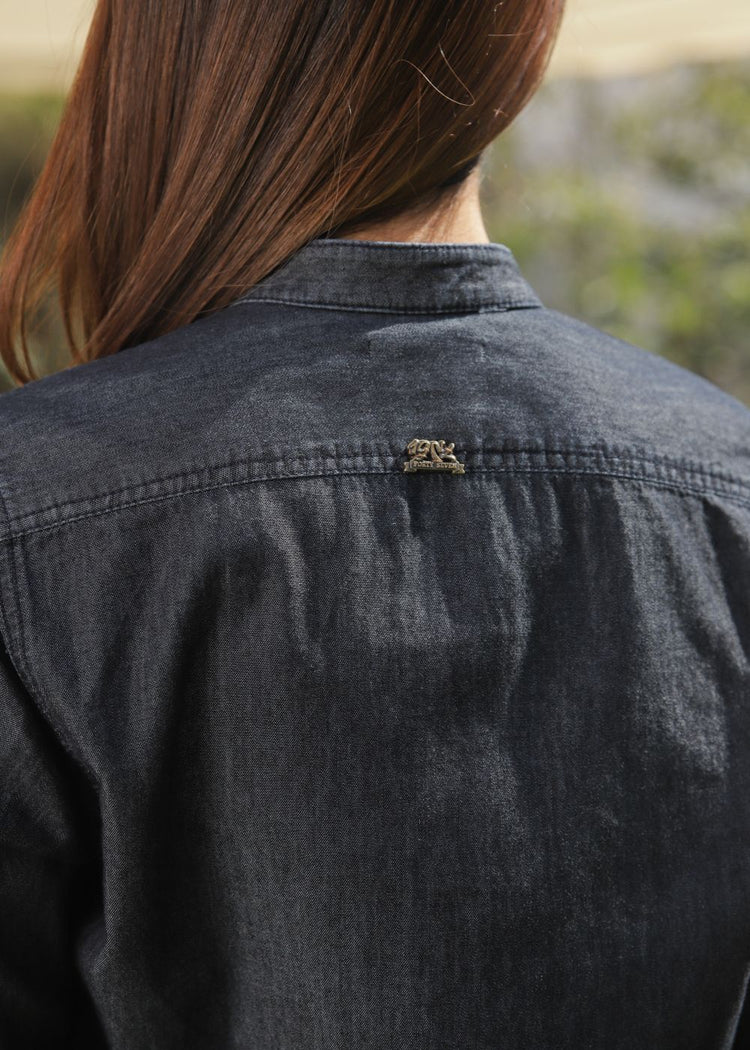 Balayage Charcoal Kurta-Her