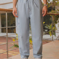 Ice Blue Relaxed Jog Jeans