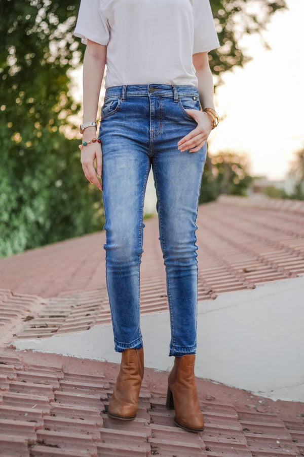 Ingle Mid Blue Skinny Jeans