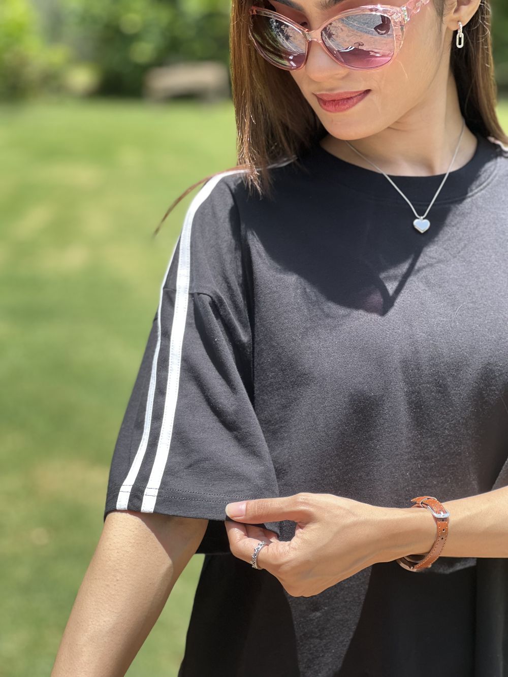 Black Boxy Fit T-shirt made from 100% Combed Cotton by 1947 Clothing