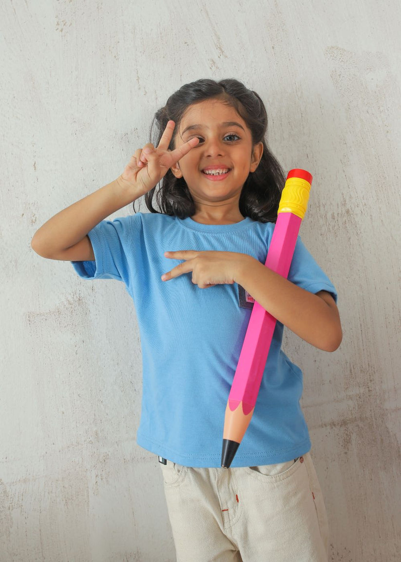Light Blue Tshirt for Girls