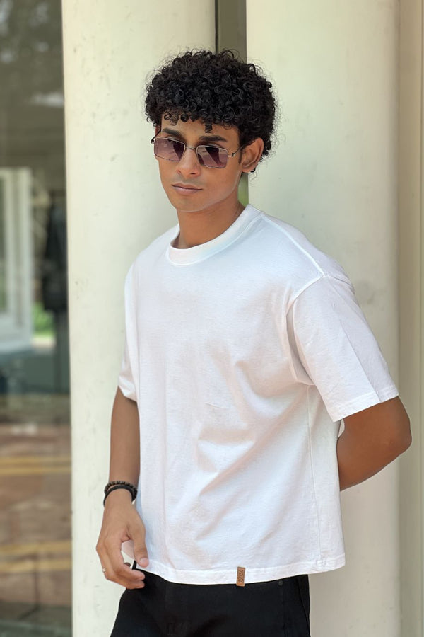 Just a Tee White Men