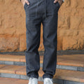 Black Relaxed Jog Jeans