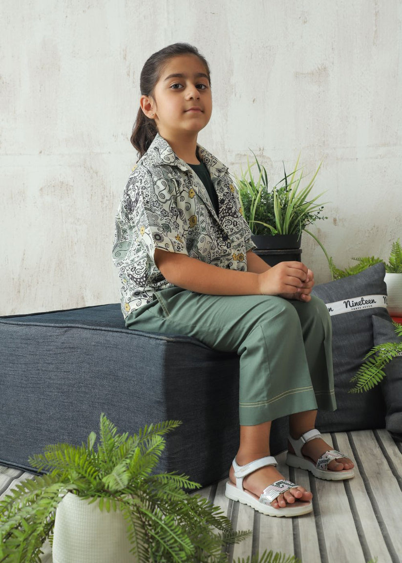Olive Twirls Shirt for Girls