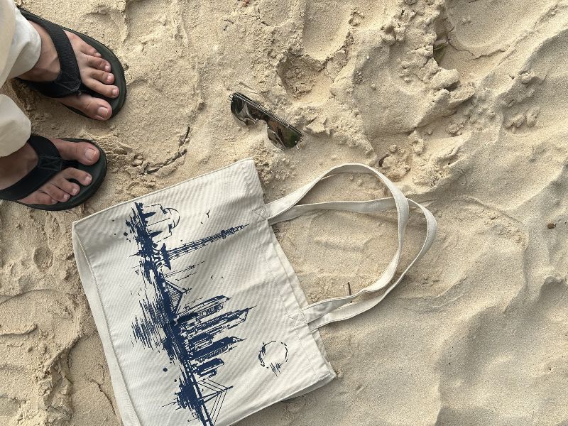 Pakistani Skyline Tote Bag 