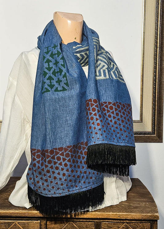 Timeless Blue Stole