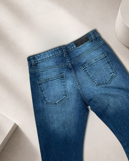 Cruzeiro Blue Bootcut Jeans