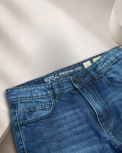 Cruzeiro Blue Bootcut Jeans