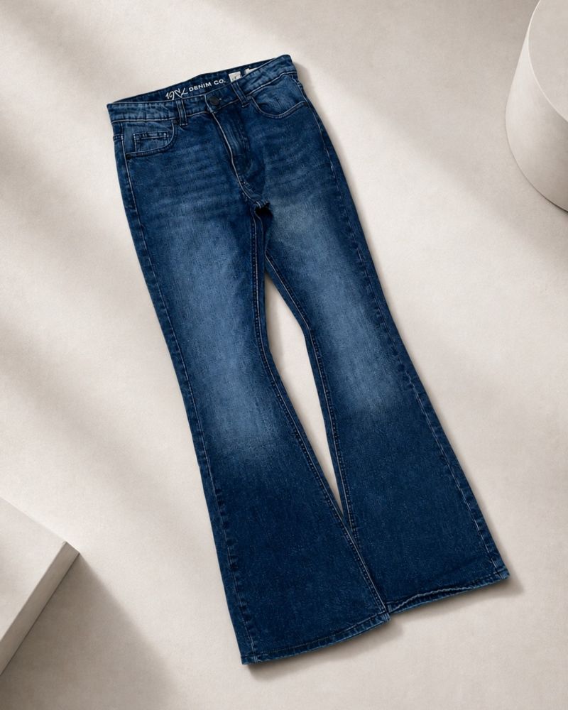 Cruzeiro Blue Bootcut Jeans