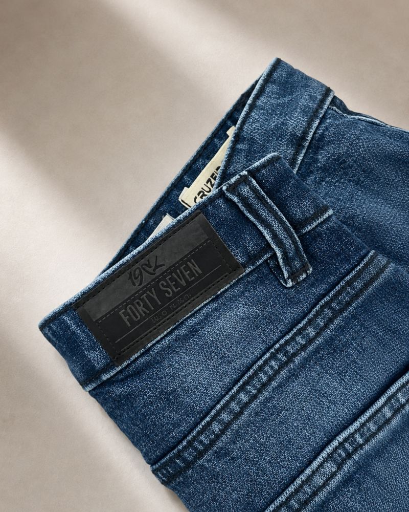 Cruzeiro Blue Bootcut Jeans