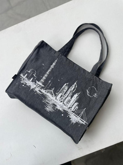 Pakistani Skyline Tote Bag 