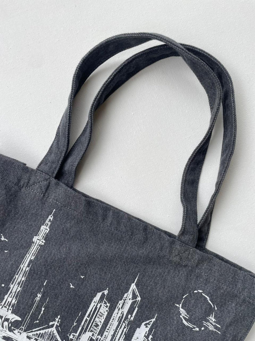 Pakistani Skyline Tote Bag 