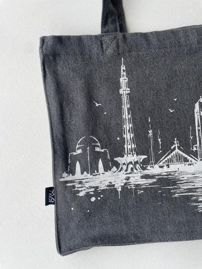 Pakistani Skyline Tote Bag 
