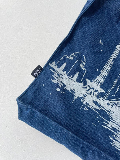 Pakistani Skyline Tote Bag 