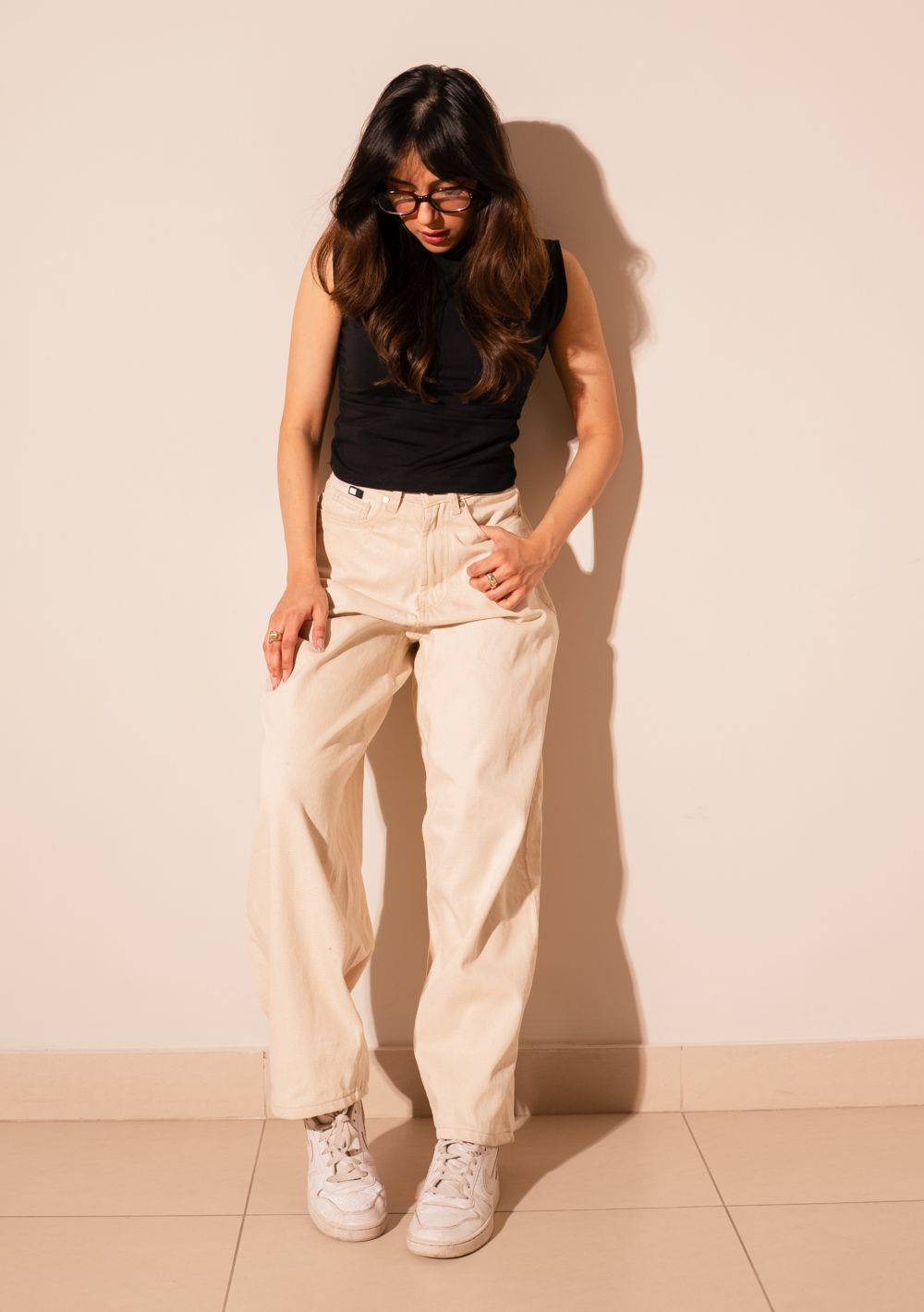 Women's Rogue Jeans in Beige