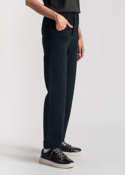 Black Pamela Mom Jeans