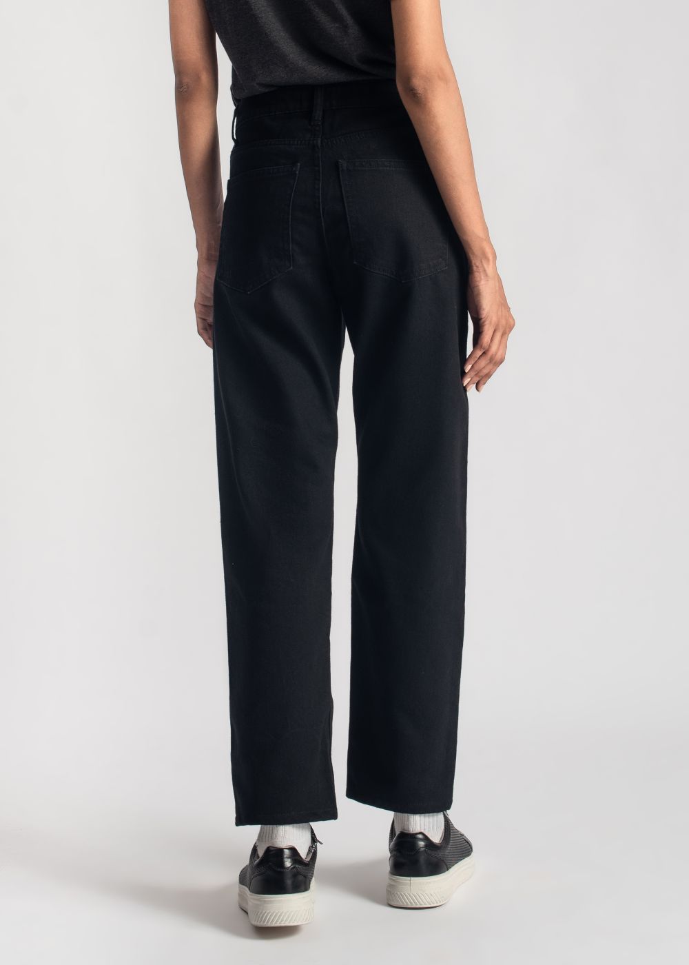 Black Pamela Mom Jeans