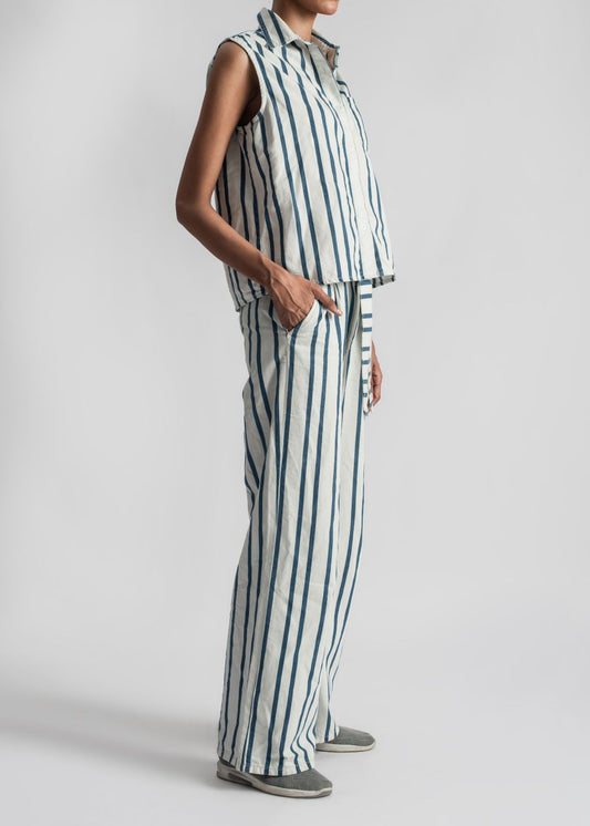 Blue Strings Pants 
