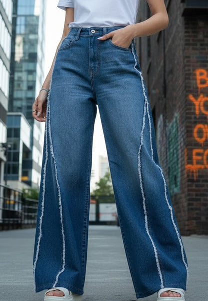 Black Ruffle Skater Jeans