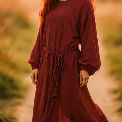 Carmine Long Tunic 