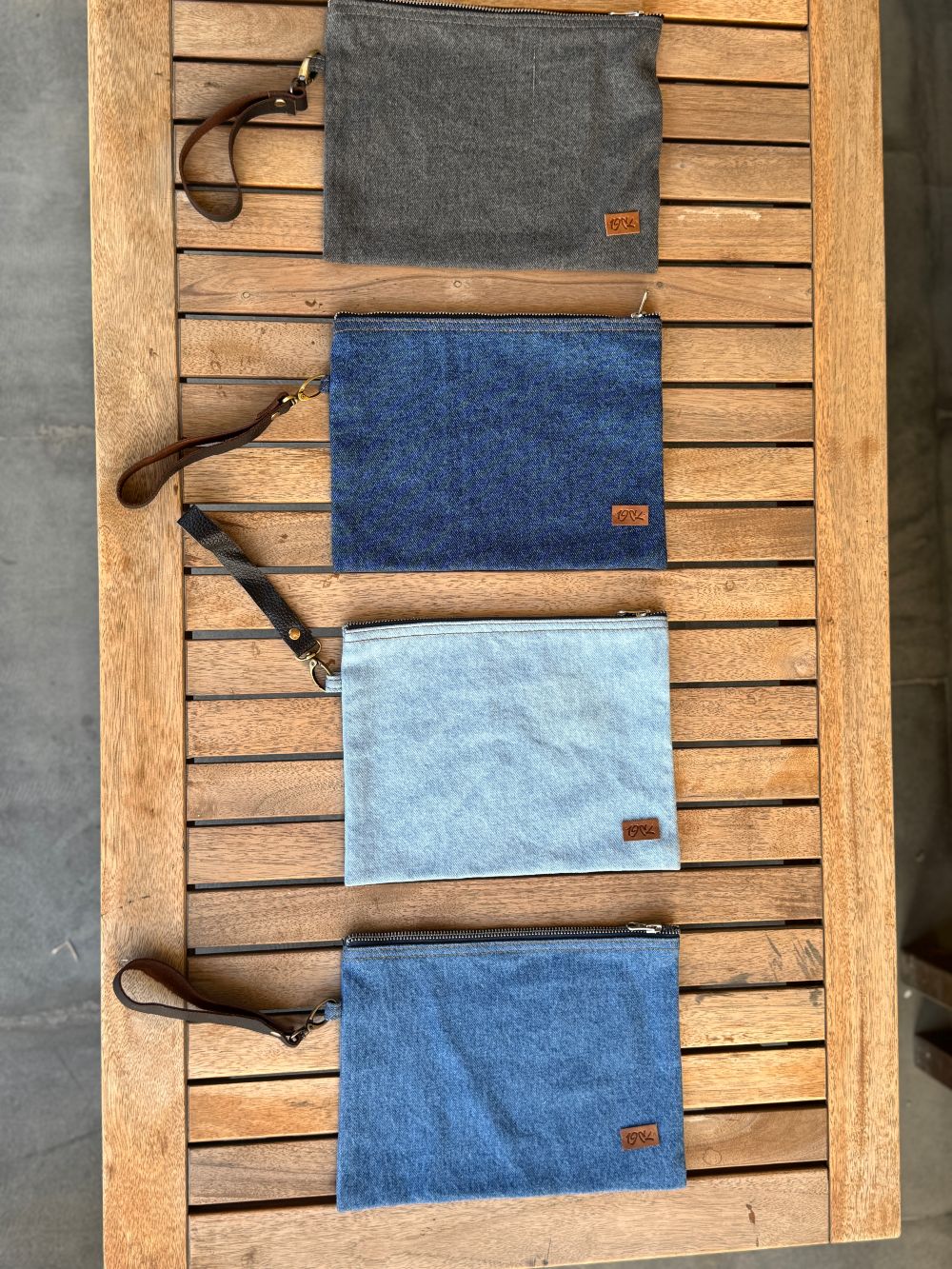 Denim Pouches