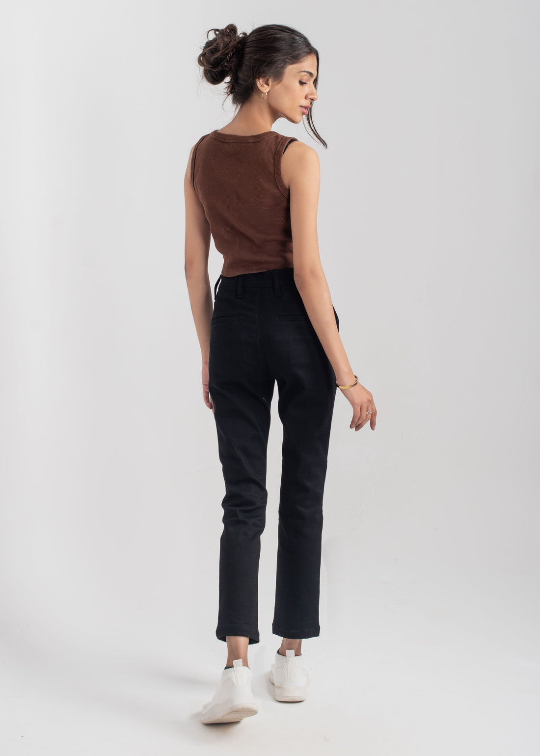 Formal Black Pleat Pant 
