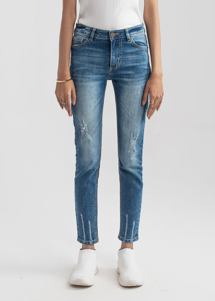 Foxtrot Ripped Skinny Jeans 