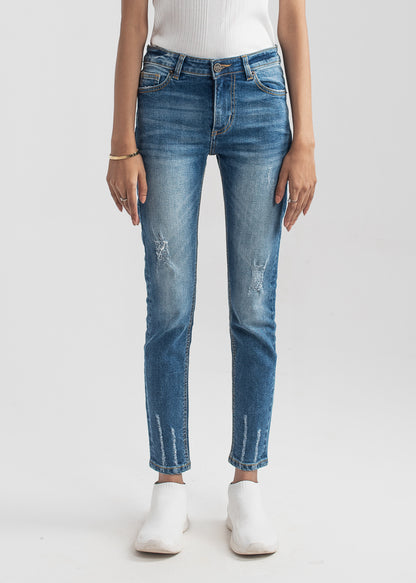 Foxtrot Ripped Skinny Jeans 
