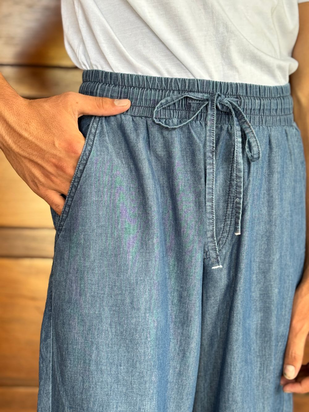 Balayage Blue Kurta-Him