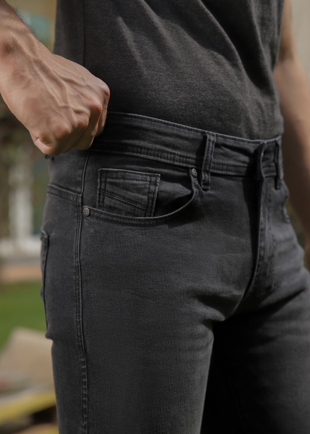Phantom Black Jeans 