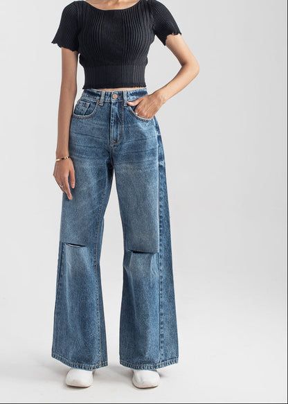 Ripped Apart Flare Jeans 