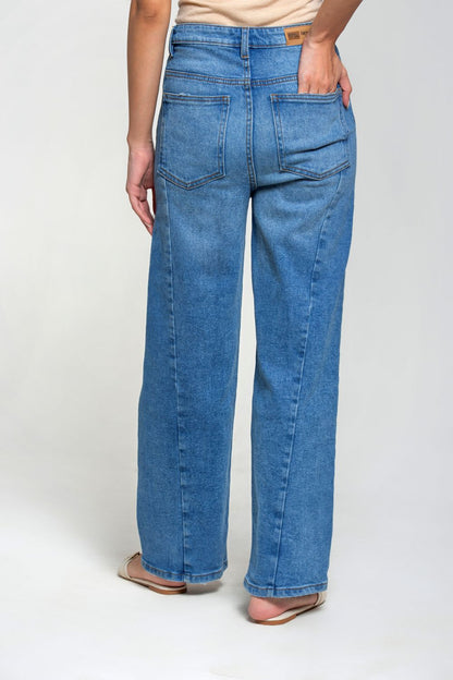 Ripped & Repair Blue Jeans Her 