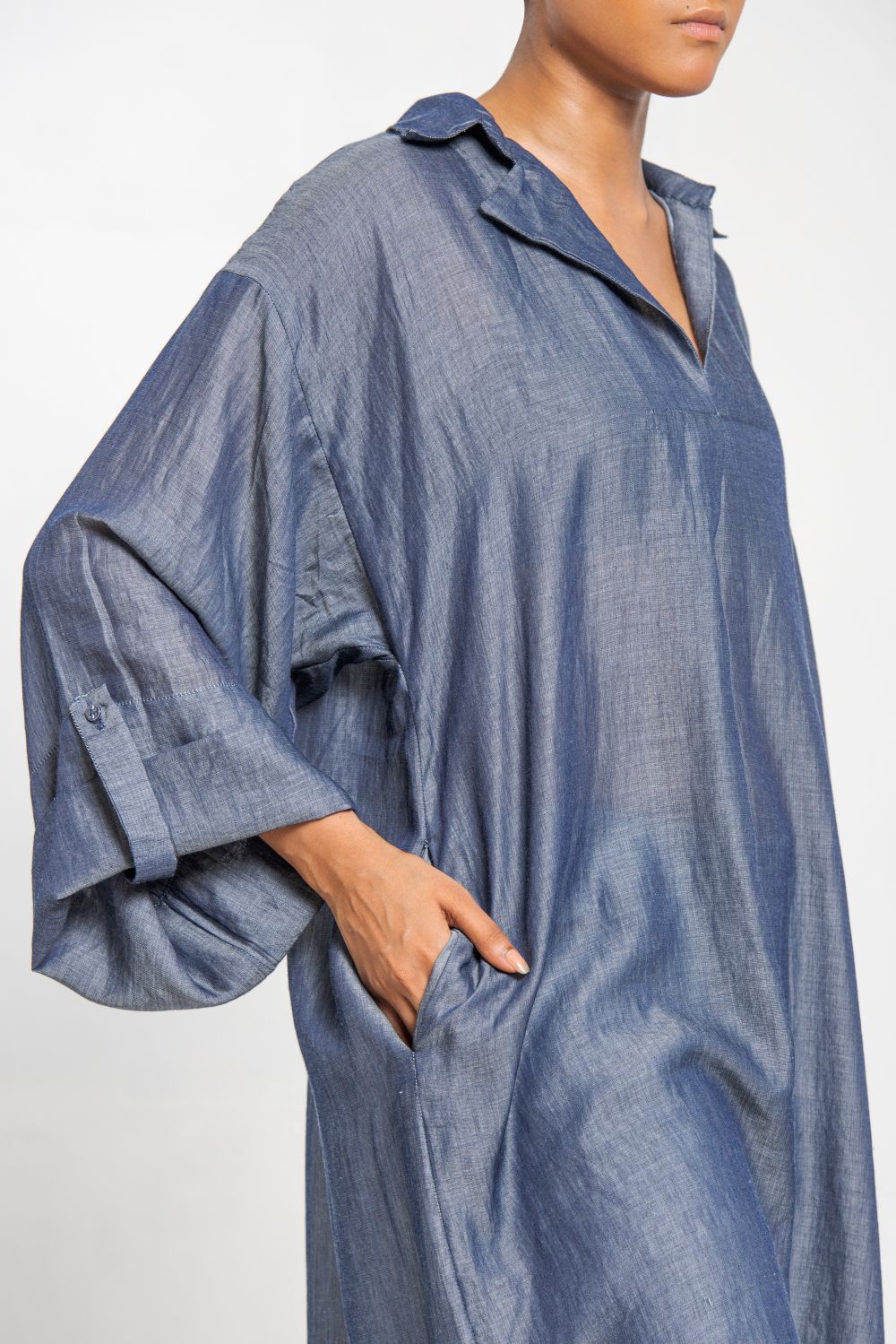Tencel Free Size Denim Tunic 
