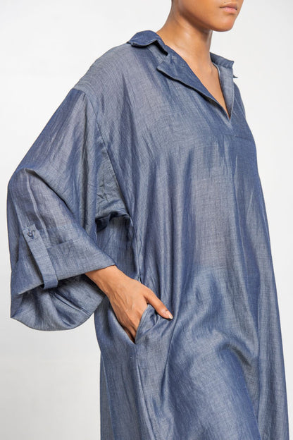 Tencel Free Size Denim Tunic 