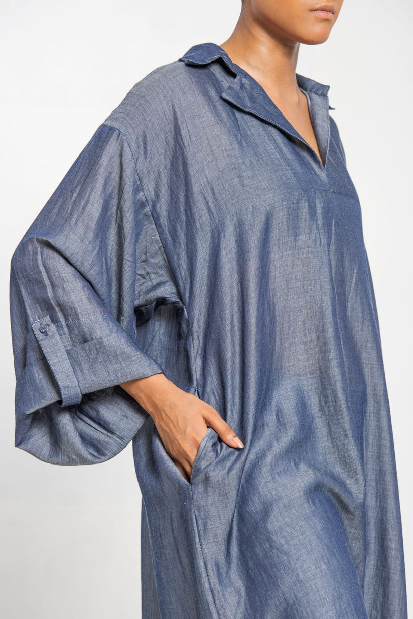 Tencel Free Size Denim Tunic 