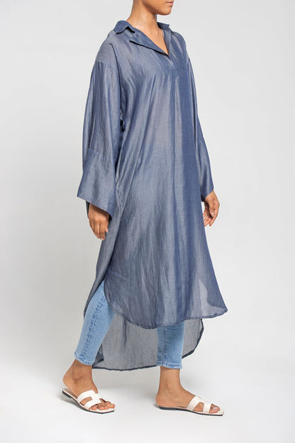 Tencel Free Size Denim Tunic 