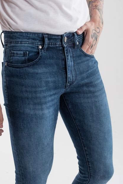 Tide Dark Skinny Jeans 