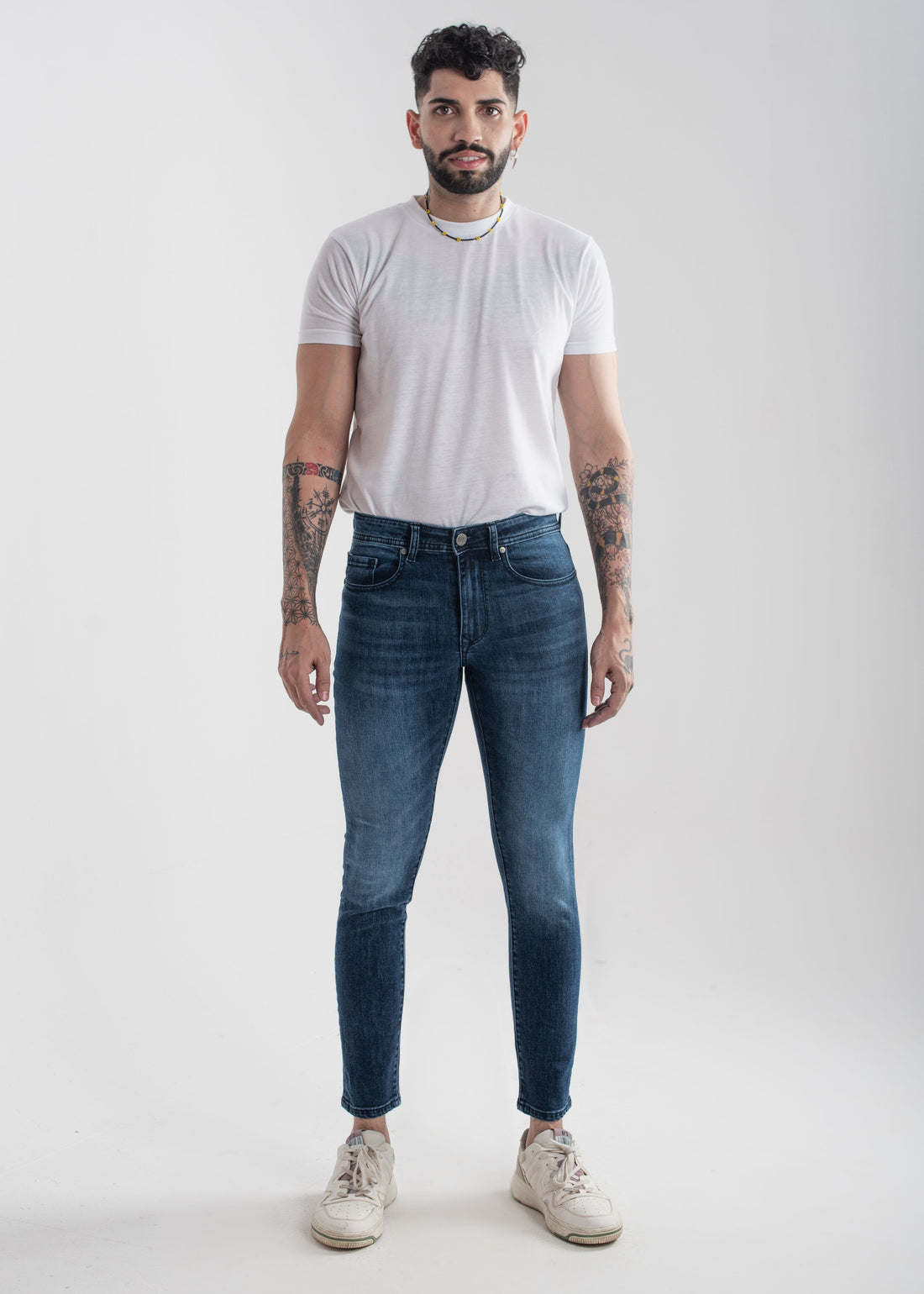Tide Dark Skinny Jeans 