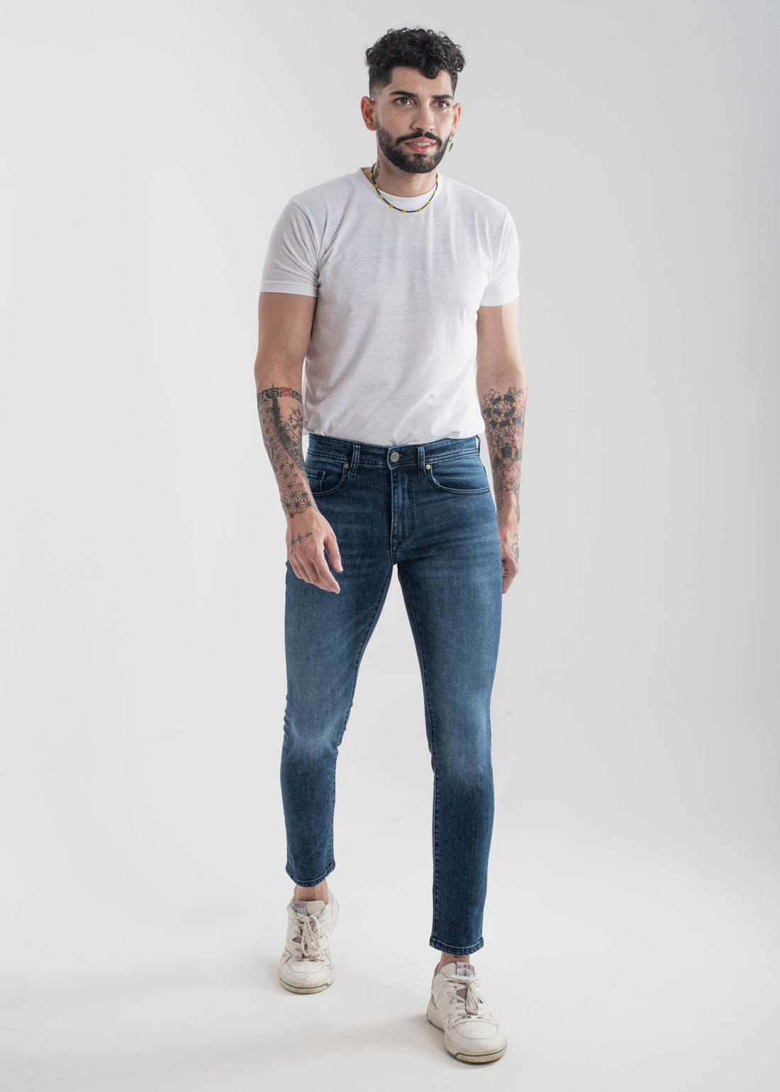 Tide Dark Skinny Jeans 