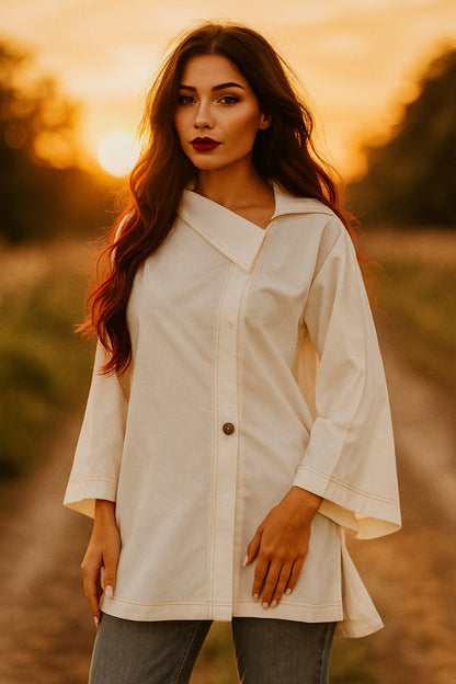 Torque Collar Tunic 