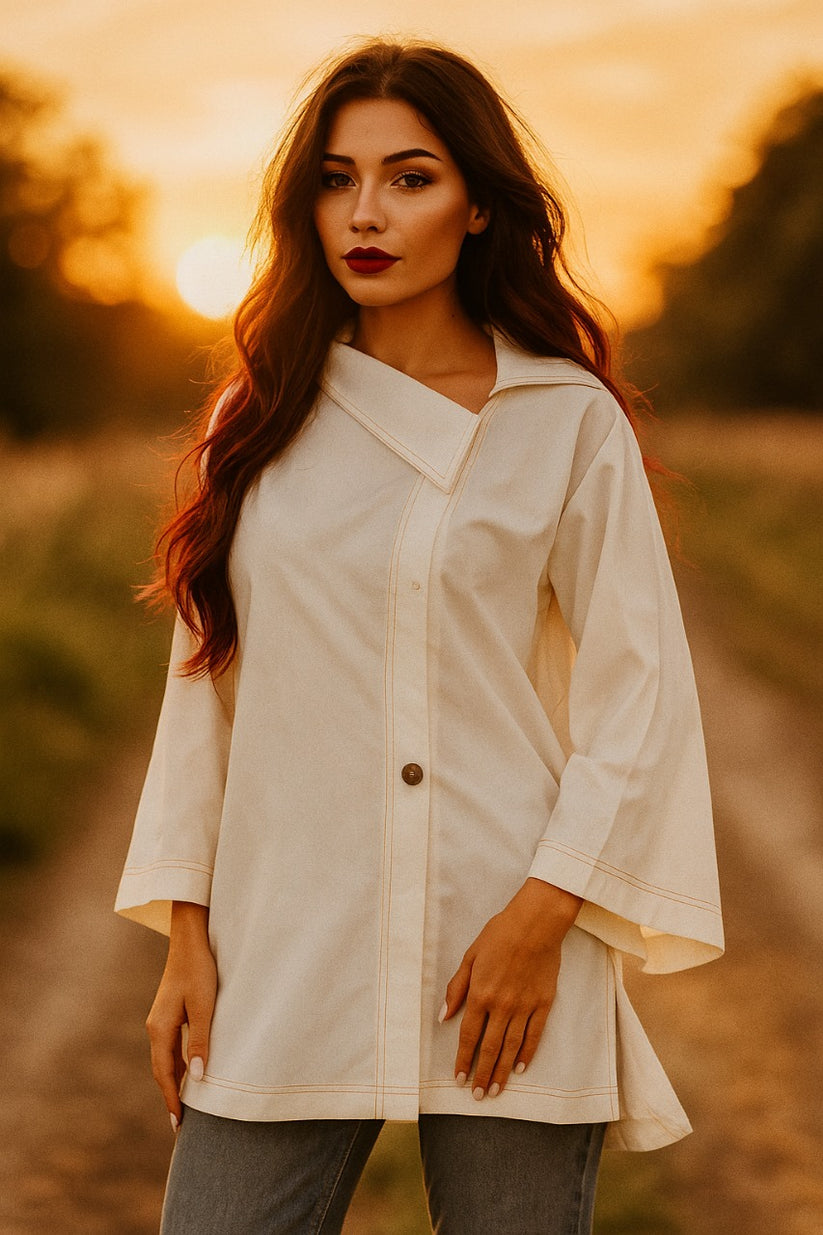 Torque Collar Tunic 