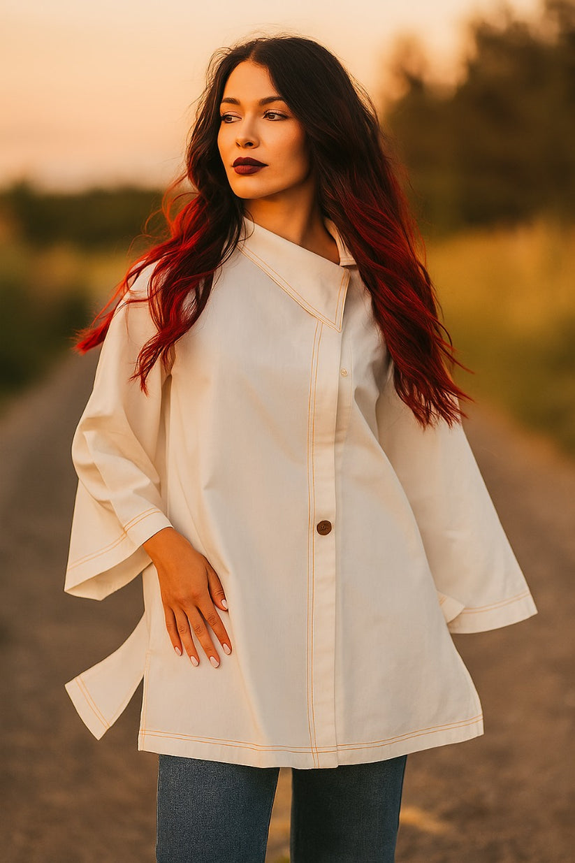 Torque Collar Tunic 