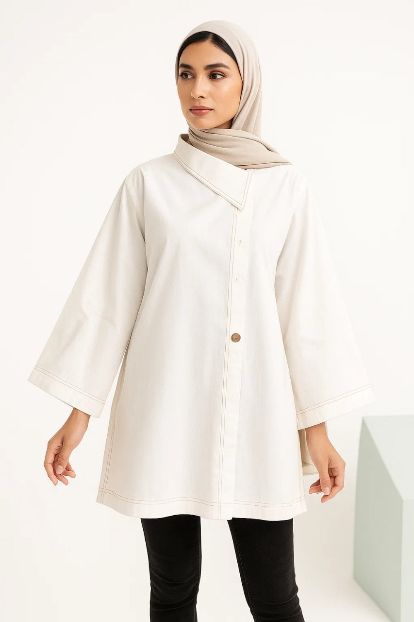 Torque Collar Tunic 
