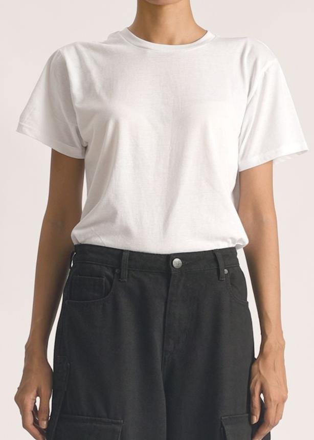 Women's Basic T-Shirt in White