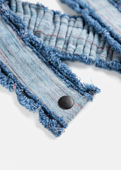 Women's Denim Fusion Belt Made with Premium Denim Material