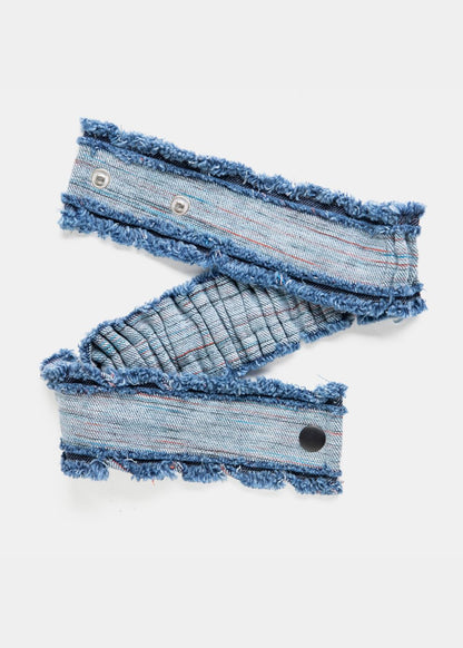 Women's Denim Fusion Belt Made with Premium Denim Material