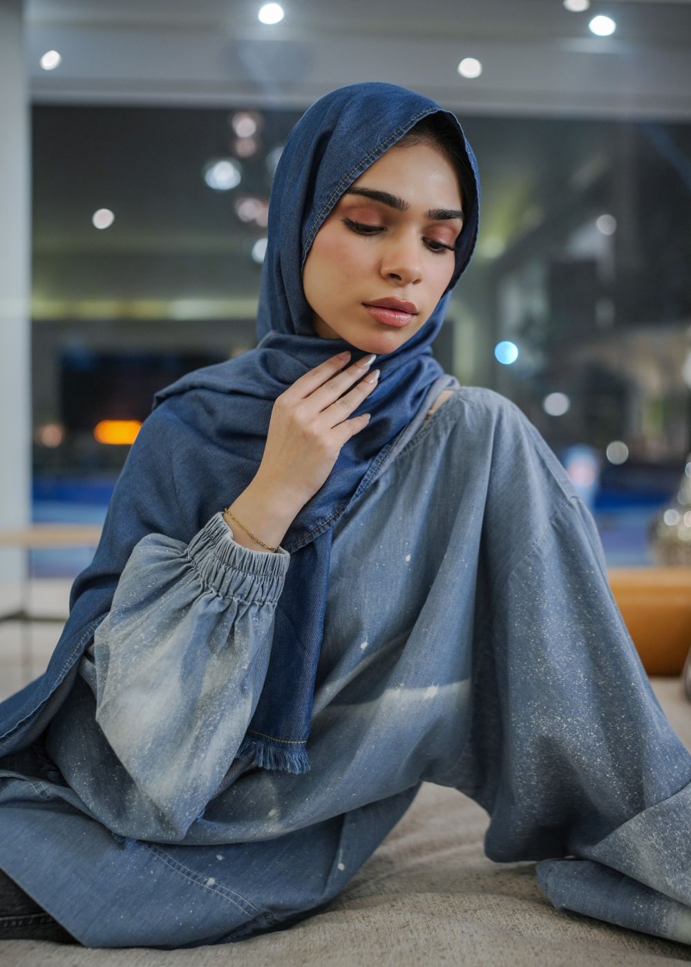 Women's Denim Stole
