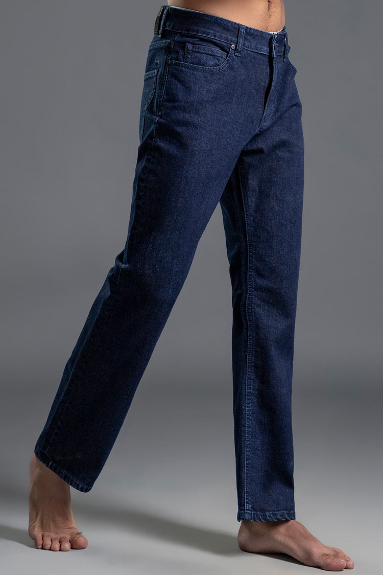 Fortune Blue Straight Jeans