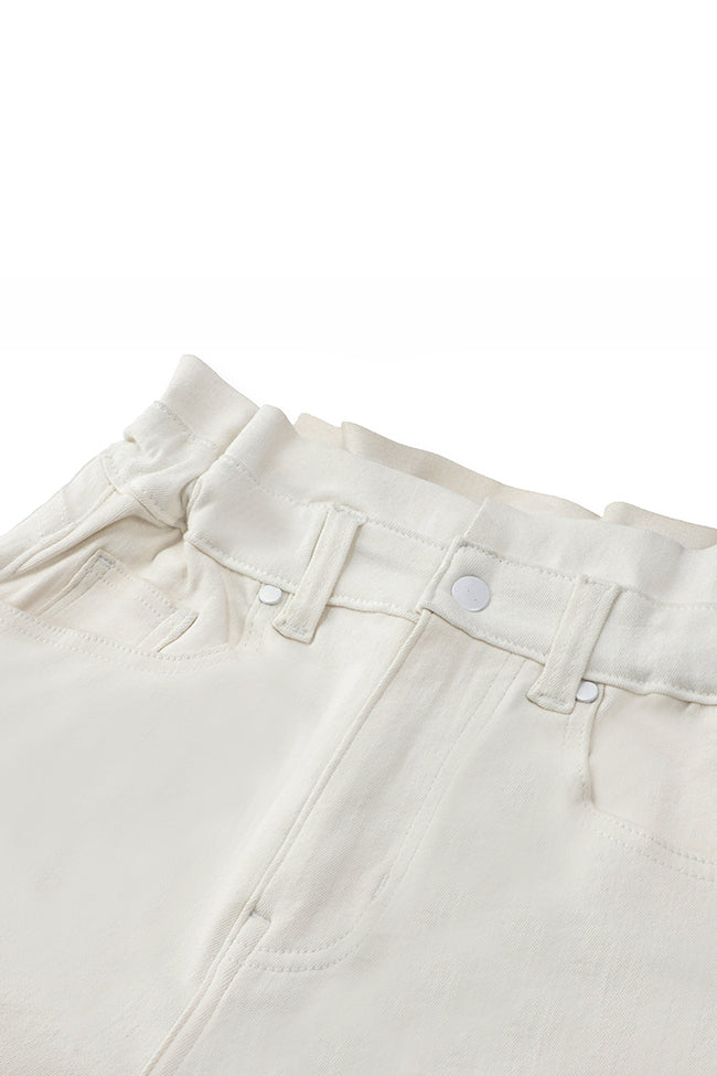 White Paper Bag Jeans 